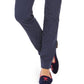 Calça feminina com estampa de bolinhas Charter Club, azul, tamanho 4