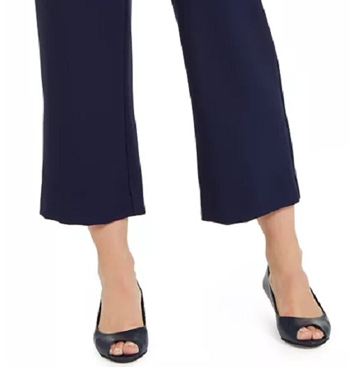 Calça curta de sarja estilo marinheiro feminina Charter Club, azul, tamanho 8