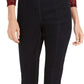 Calças jegging curtas femininas INC International Concepts, azul, tamanho 14, pequena
