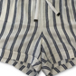 Shorts listrados femininos Style &amp; Co, branco, tamanho grande