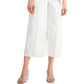 Calça culotte feminina INC International Concepts com amarração na cintura, branca, tamanho 0