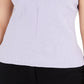 Regata feminina canelada plus size INC International Concepts, roxa, tamanho 3X