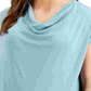 Blusa Alfani Feminina Plus Solid Stretch Verde Tamanho 3X