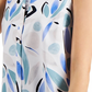 Camisa túnica estampada feminina Alfani, tamanho azul marinho, pequena e média