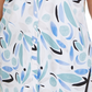 Túnica Alfani Feminina Plus Size com Estampa Frontal e Botões Azul Marinho Tamanho 1X
