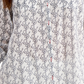 Camisa feminina com estampa de âncora Charter Club, branca, tamanho extragrande
