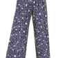 Macacão feminino com cinto estampado Charter Club azul tamanho 10