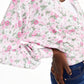 Cardigan feminino estampado INC International Concepts, rosa, tamanho extra pequeno