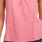 Blusa feminina com decote aberto Style &amp; Co, rosa brilhante, tamanho X-S