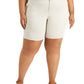 Shorts chino feminino Style &amp; Co bege tamanho 22W
