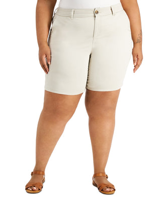 Shorts chino feminino Style &amp; Co bege tamanho 22W