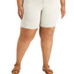 Shorts chino feminino Style &amp; Co bege tamanho 22W