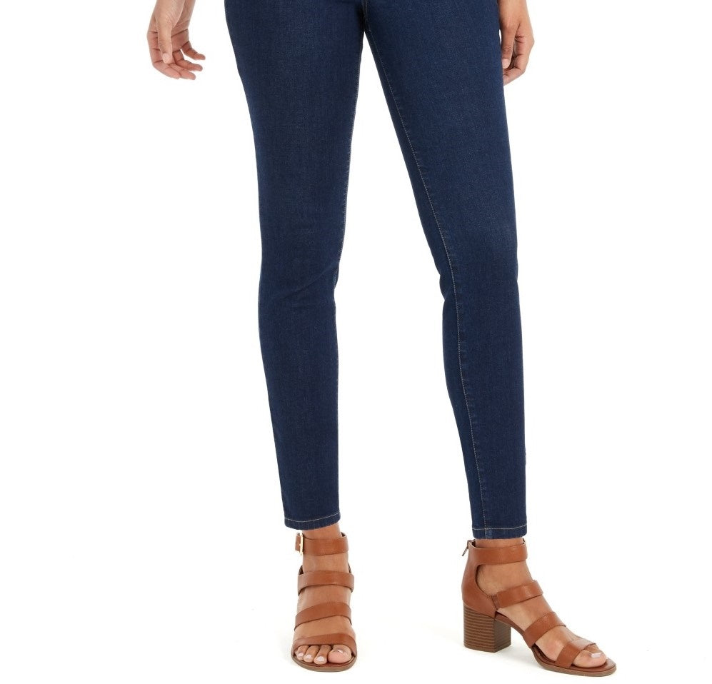 Calça jeans skinny feminina Uptown Raw Hem da Style &amp; Co, azul, tamanho 6
