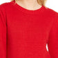 Suéter feminino de manga bufante Style &amp; Co, vermelho, tamanho XX-G