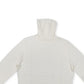 Suéter feminino de gola alta Charter Club, branco, tamanho grande