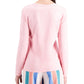 Blusa feminina de manga comprida Style &amp; Co, rosa, tamanho X-S