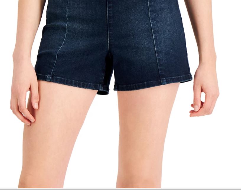 Shorts jeans femininos INC International Concepts, azul, tamanho 6
