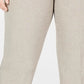 Calça Kasper Plus Melange Slim Feminina Marrom Tamanho 24W