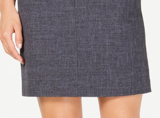 Saia lápis com bolso Antonioni Anne Klein feminina cinza escuro tamanho 12