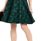 Vestido feminino com lantejoulas e renda, tamanho 12, verde, da INC International Concepts