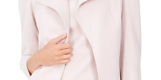 Terno feminino Anne Klein para usar no trabalho, jaqueta rosa, tamanho 2