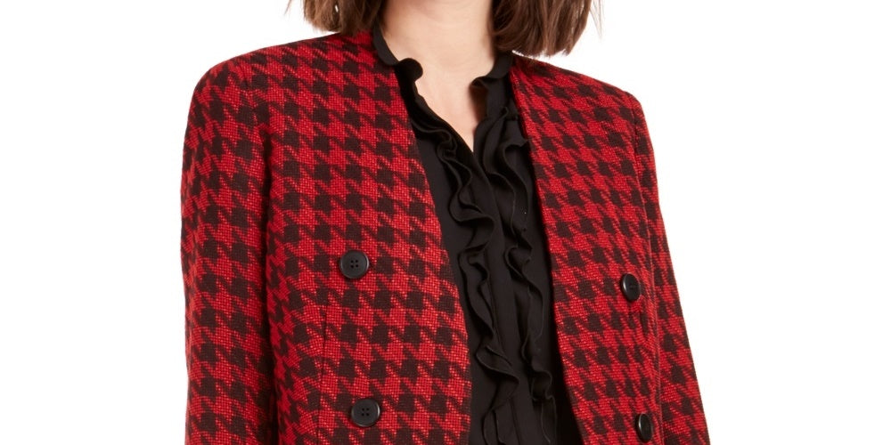 Bar III Terno Feminino Separado Trespassado Paletó Preto Tamanho 12