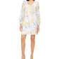 Vestido feminino com decote em V e costas abertas da INC International Concepts, tamanho X-G