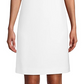 Vestido justo de crepe feminino Anne Klein, branco, tamanho 16