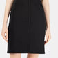 Vestido justo feminino Bar III com decote aberto, preto, tamanho extragrande