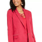 Blazer feminino Thalia Sodi com bolsos cravejados, rosa médio, tamanho médio