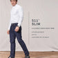 Calça Levi's 511 Slim Fit Hybrid Masculina Preta Tamanho 33X30