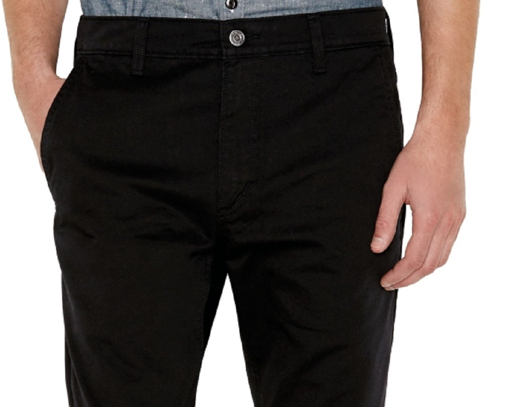 Calça Levi's Masculina 511 Slim Fit Híbrida Preta Tamanho 36x30