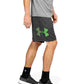 Shorts Under Armour Masculino Ua Tech Logo 10" Cinza Escuro Tamanho XX-G