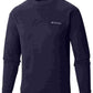 Moletom Columbia Hart Mountain II Crew Masculino Azul Tamanho 15,5