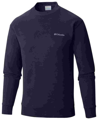 Moletom Columbia Hart Mountain II Crew Masculino Azul Tamanho 15,5