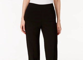 Calça feminina Alfred Dunner Classics Allure Slim Leg Azul-marinho