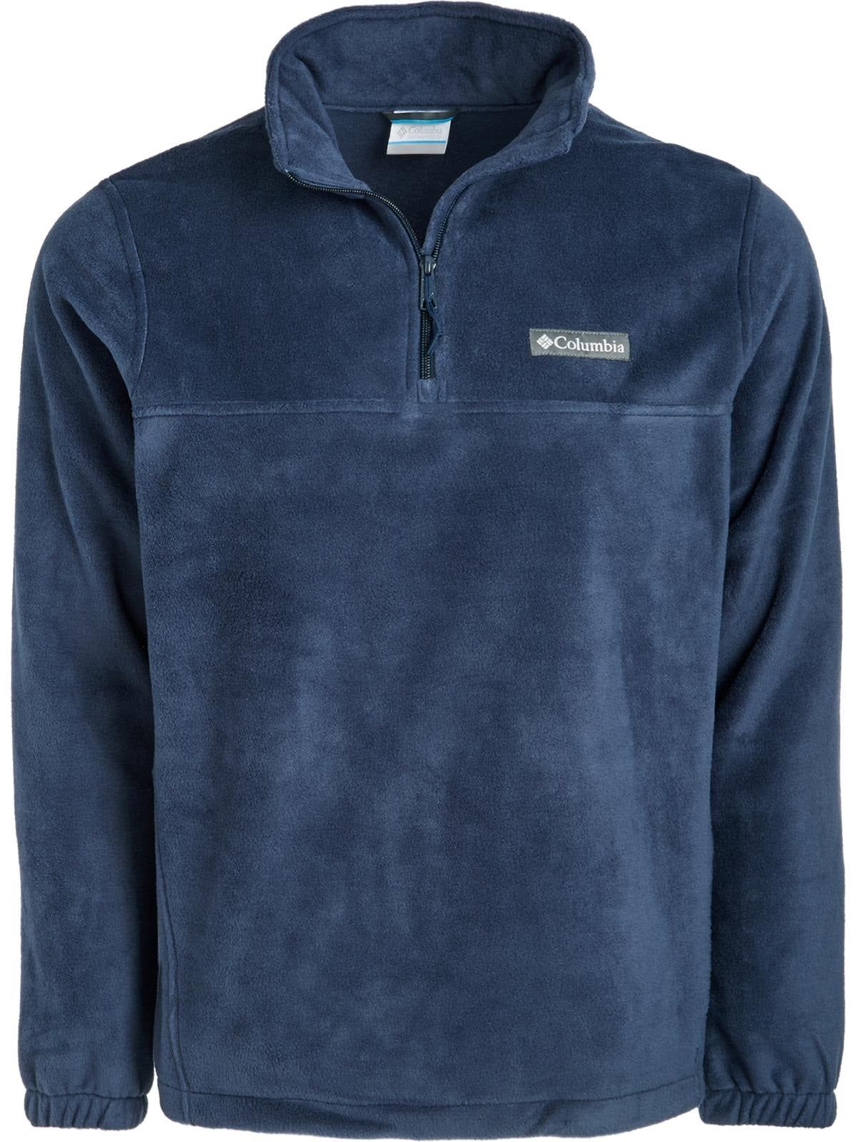 Jaqueta Columbia Steens Mountain Quarter Fleece com zíper, tamanho P, azul, masculina