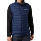 Colete Columbia Powder Lite Masculino Azul Tamanho Médio