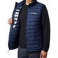 Colete Columbia Powder Lite Masculino Azul Tamanho Médio