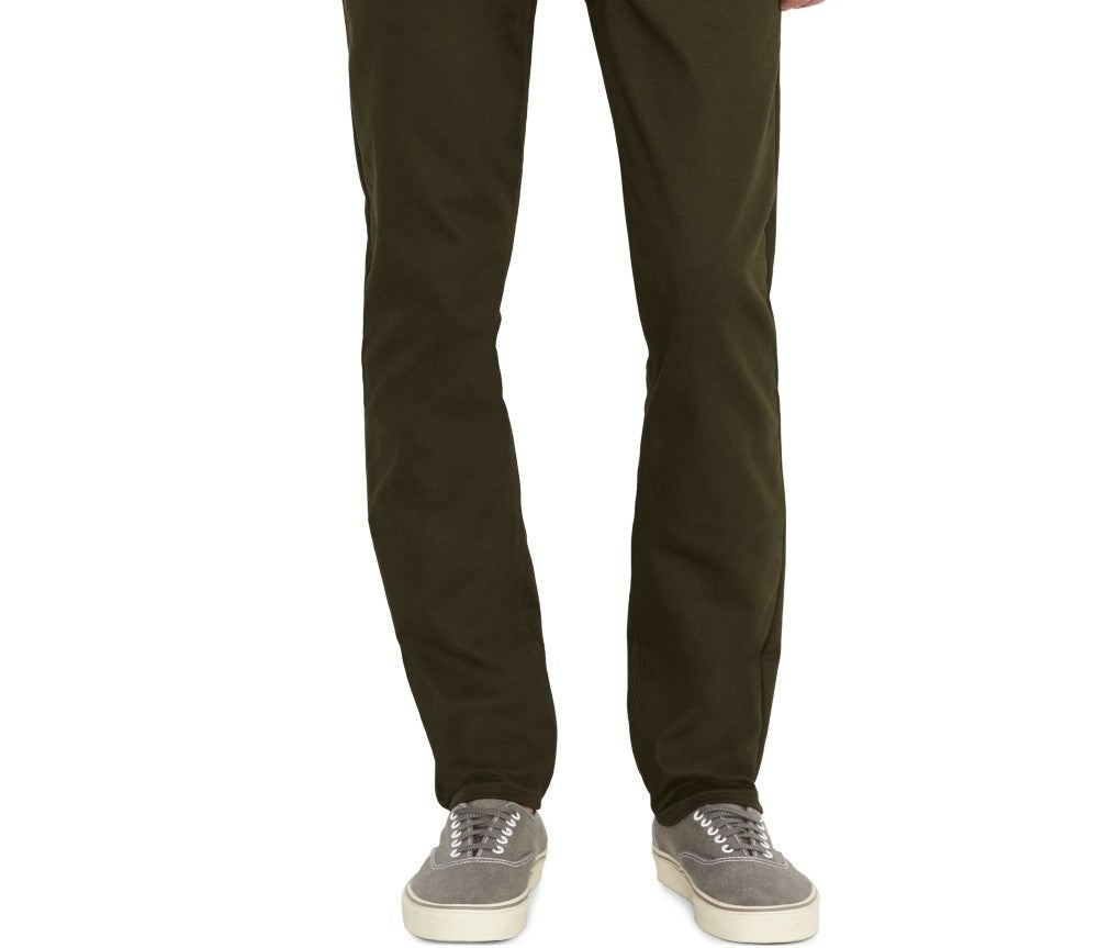 Calça jeans Levi's 511 Slim Fit Commuter Masculina Verde Tamanho 34X34