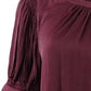 Blusa franzida feminina Current Air roxa tamanho médio