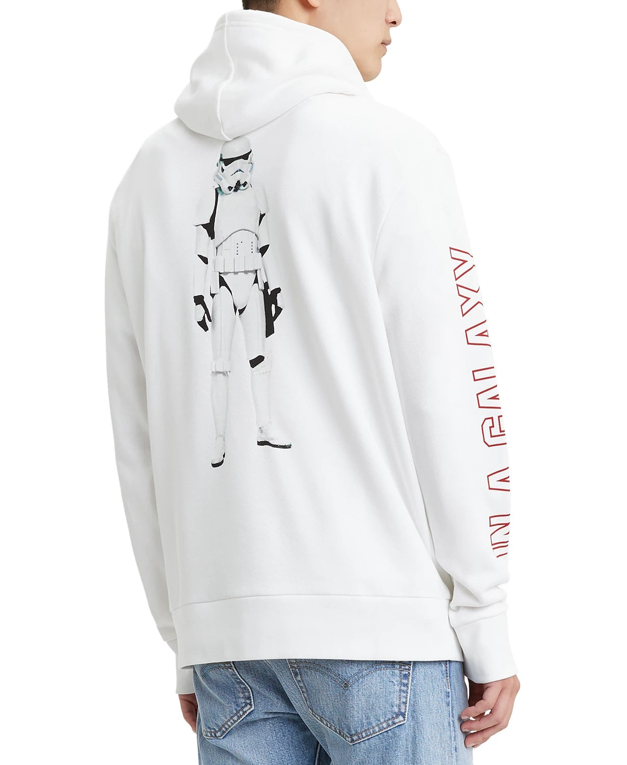 Moletom Levi's Star Wars Stormtrooper Masculino Branco Tamanho Médio