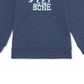 Moletom com capuz Jem Little Boys Rad To The Bone, azul marinho, tamanho 5