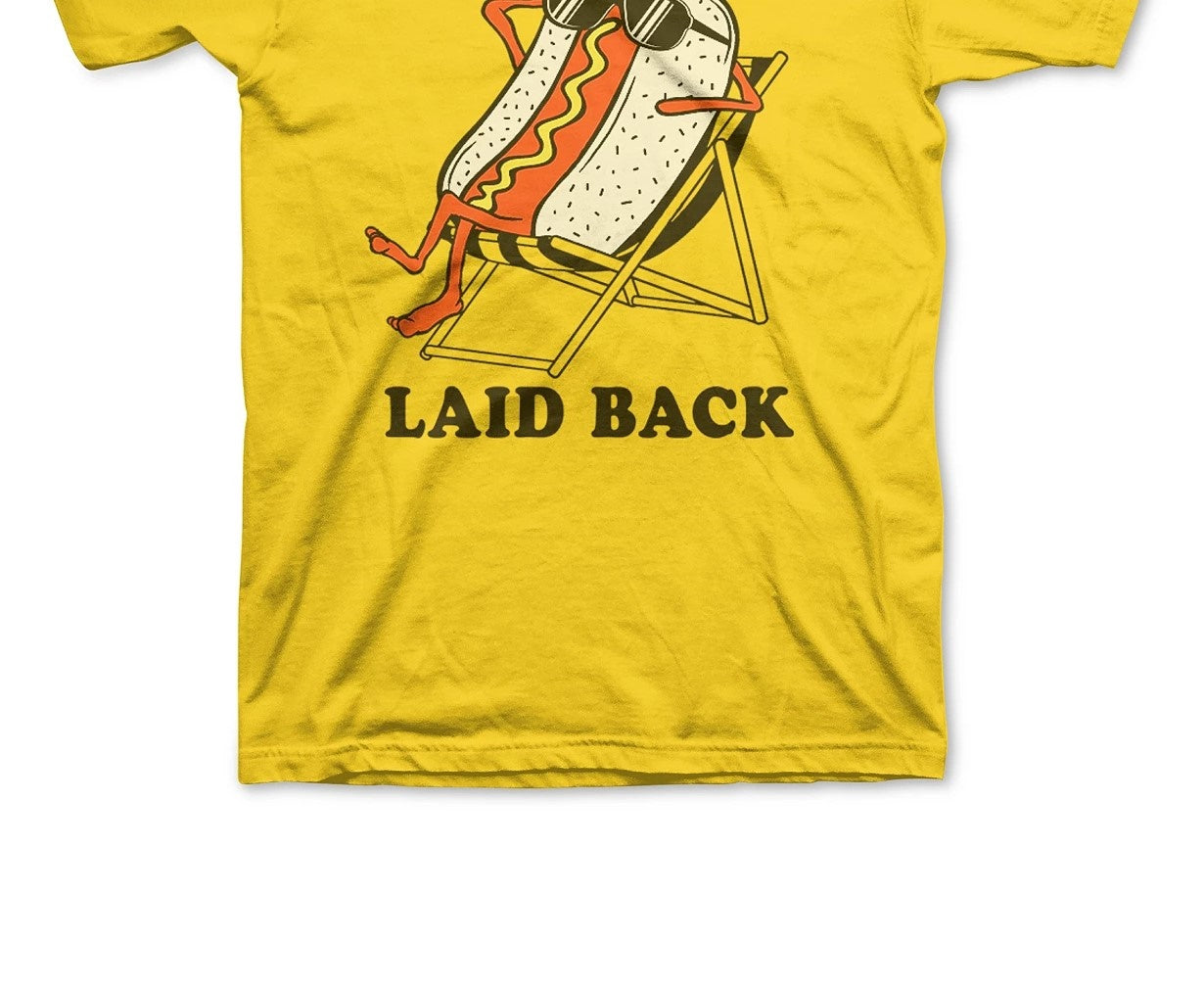 Camiseta Jem Toddler Boys Laid Back, amarela, tamanho 3