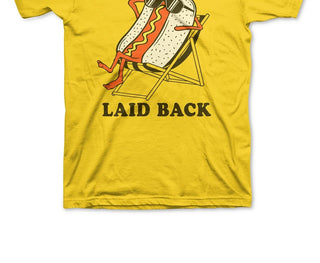 Camiseta Jem Toddler Boys Laid Back, amarela, tamanho 3