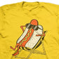 Camiseta Jem Little Boy's Laid Back, tamanho 7, amarela média