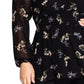 Top peplum feminino City Chic, moderno, plus size, estampa floral, preto, tamanho 24W