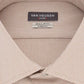 Camisa social masculina Van Heusen Flex Classic Fit Stretch sem rugas e estampa Nailshead, tamanho bege 15,5 x 32 x 33
