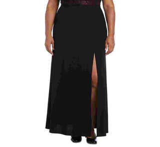 Vestido plus size feminino Nightway ombro a ombro roxo tamanho 16W