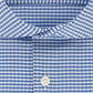 Camisa masculina Tommy Hilfiger estampada slim fit com botões, azul, tamanho 16x32x33